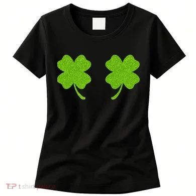 Shamrock Censors Boobs Women's T-Shirt