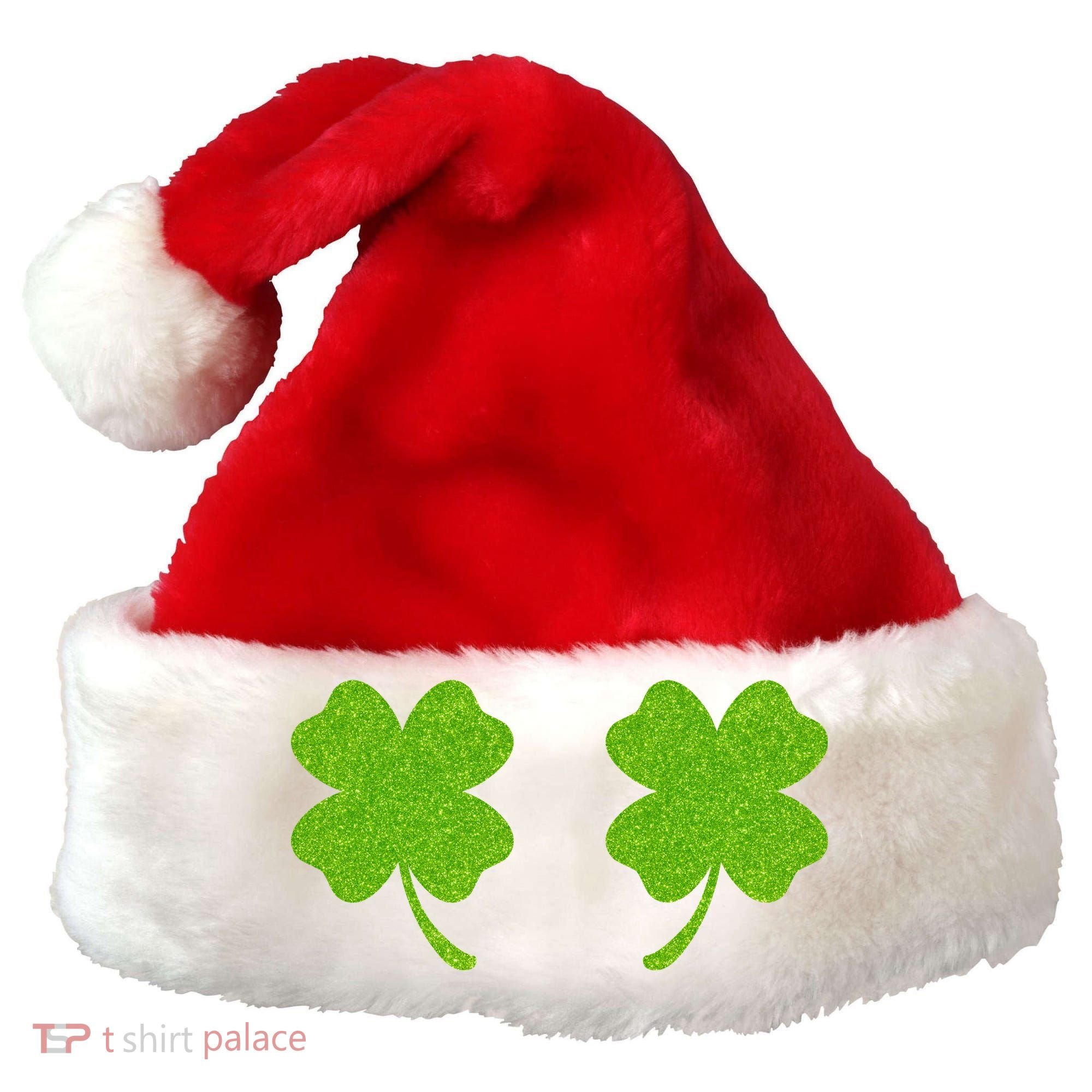 Shamrock Censors Boobs Santa Hat