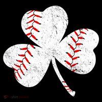 Shamrock Clover Leaf Baseball Doggie Tank thumb 4