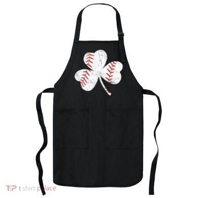 Shamrock Clover Leaf Baseball Apron