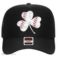 Shamrock Clover Leaf Baseball Hat thumb 0