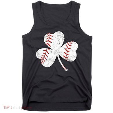 Shamrock Clover Leaf Baseball Tank Top