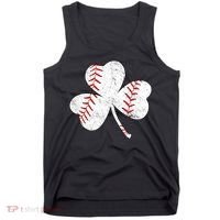 Shamrock Clover Leaf Baseball Tank Top thumb 0