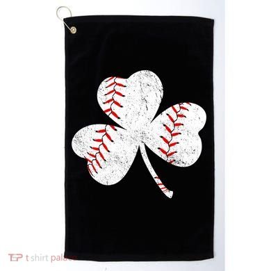 Shamrock Clover Leaf Baseball Golf Towel