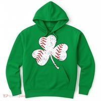 Shamrock Clover Leaf Baseball Hoodie thumb 0