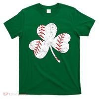 Shamrock Clover Leaf Baseball T-Shirt thumb 0
