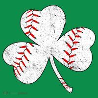 Shamrock Clover Leaf Baseball Coaster thumb 2