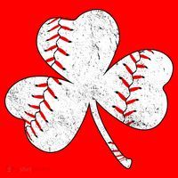 Shamrock Clover Leaf Baseball Santa Hat thumb 1