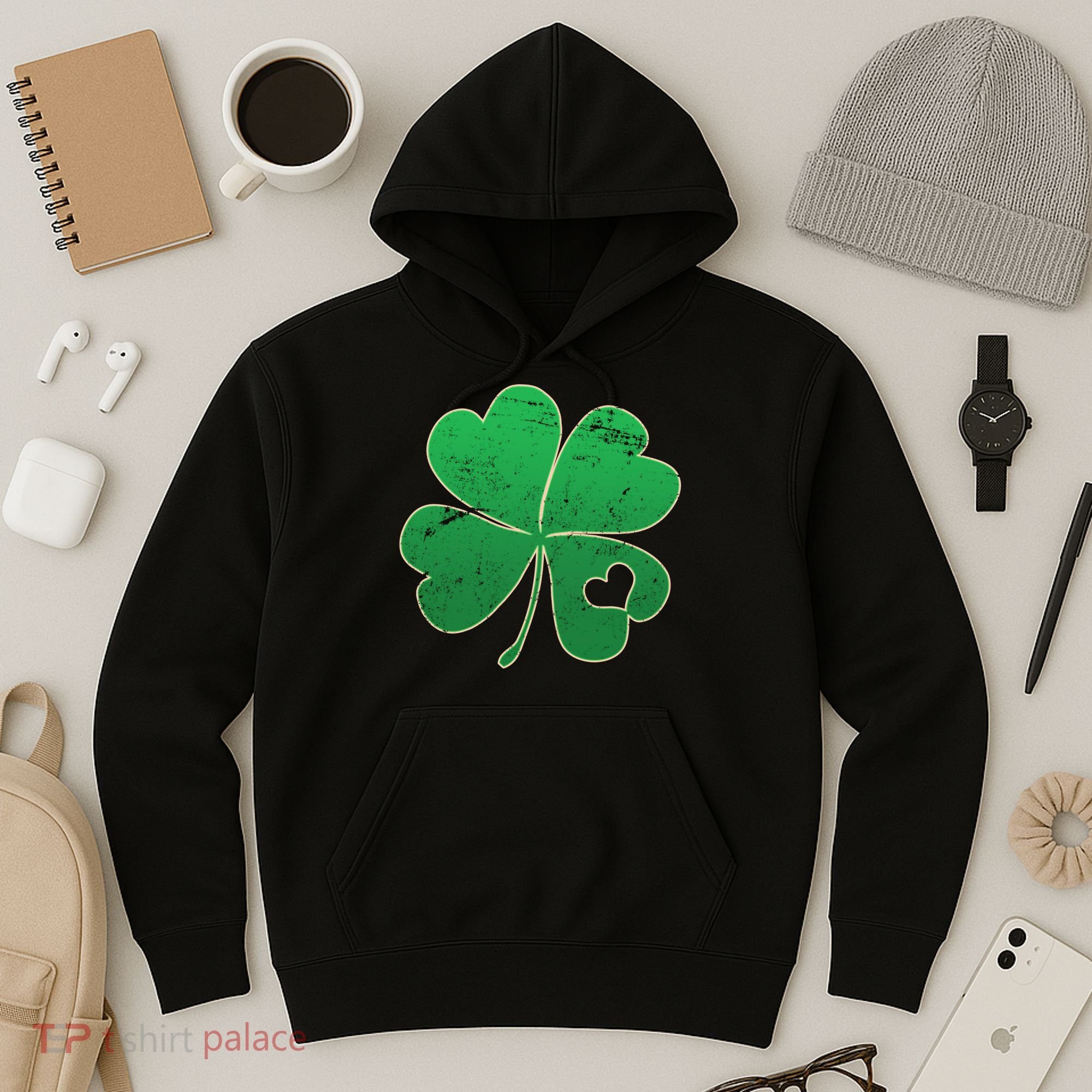 Shamrock Heart Hoodie