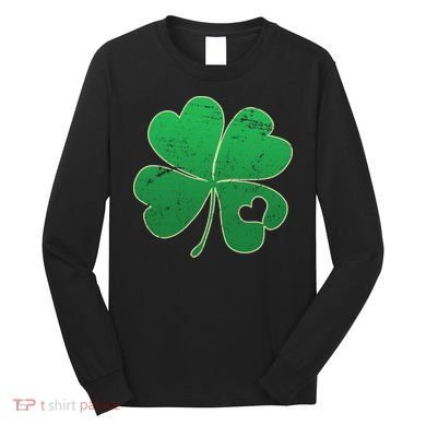 Shamrock Heart Long Sleeve Shirt