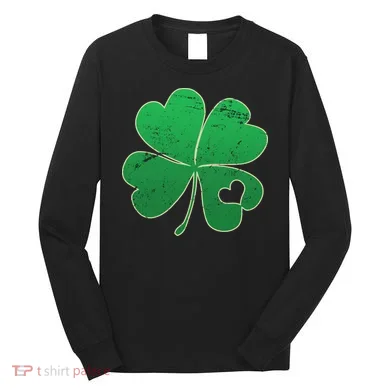 Shamrock Heart Long Sleeve Shirt
