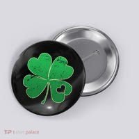 Shamrock Heart Button thumb 0