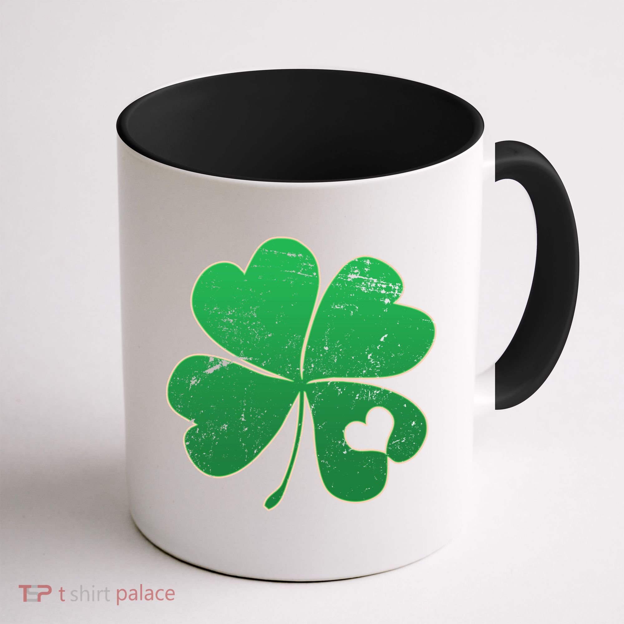 Shamrock Heart Coffee Mug