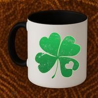 Shamrock Heart Coffee Mug thumb 2