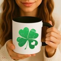 Shamrock Heart Coffee Mug thumb 3