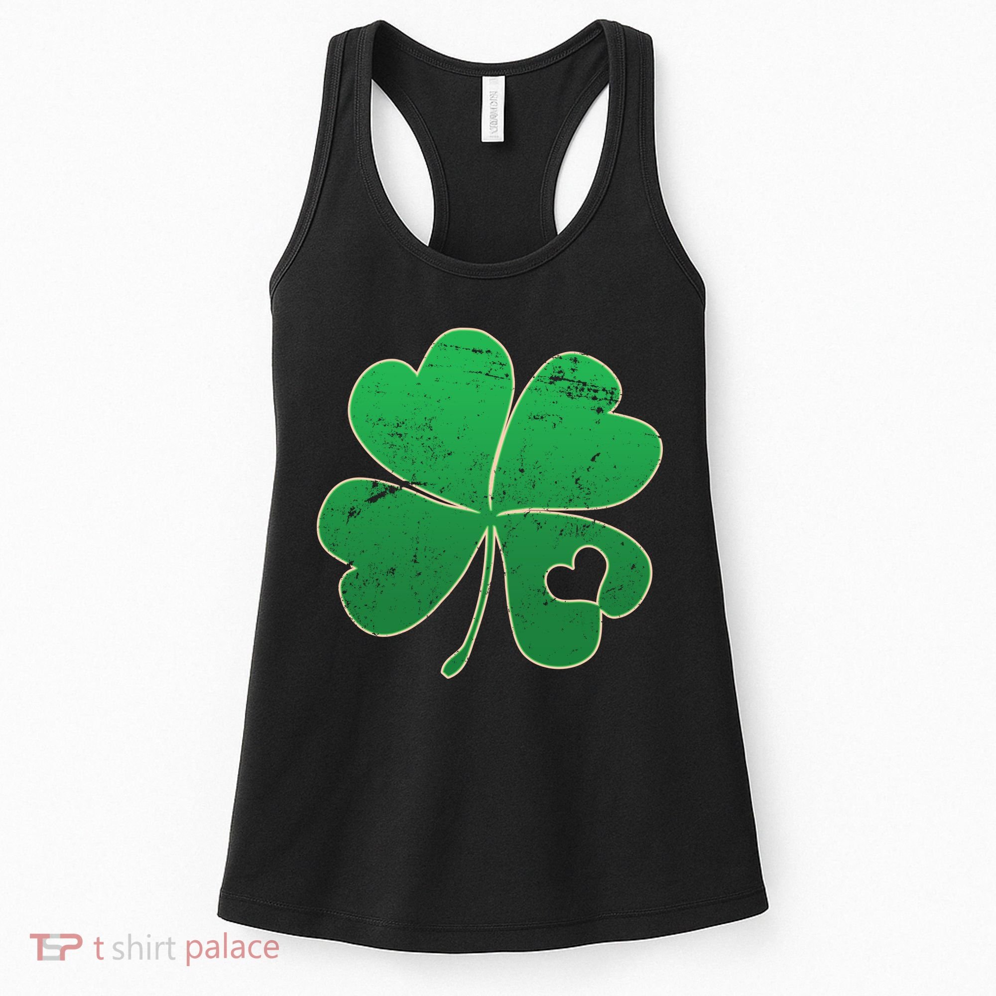 Shamrock Heart Women's Tank Top
