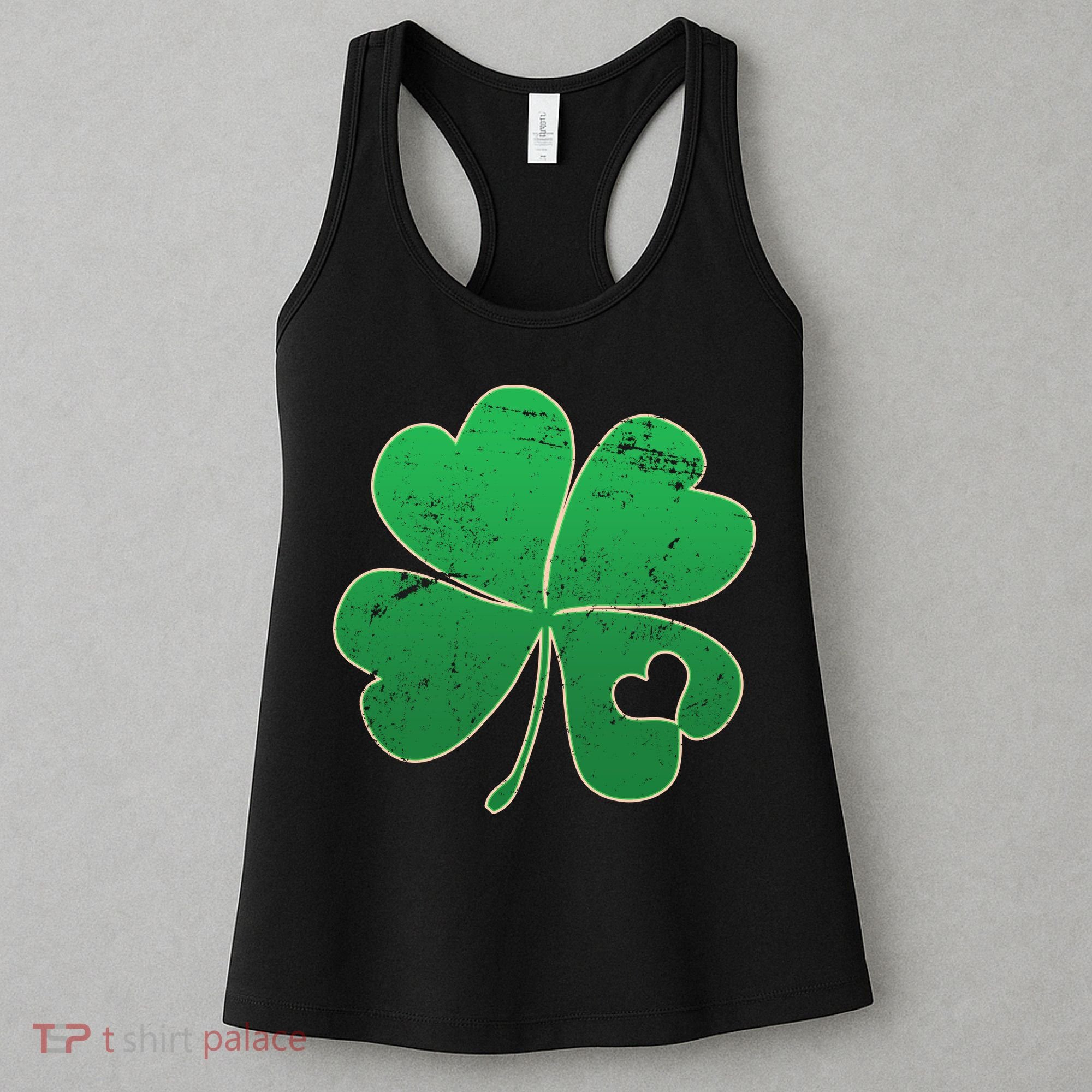 Shamrock Heart Women's Tank Top