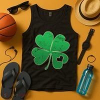 Shamrock Heart Tank Top thumb 4