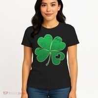 Shamrock Heart Women's T-Shirt thumb 4