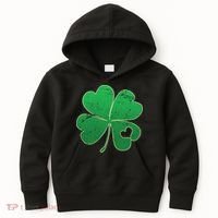 Shamrock Heart Kids Hoodie thumb 0