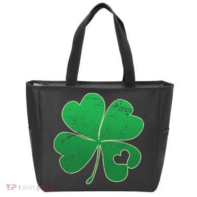 Shamrock Heart Tote Bag