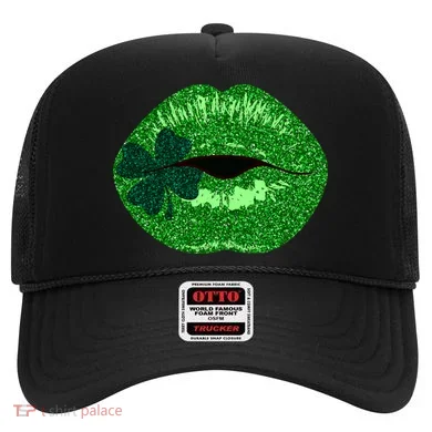Shamrock Irish Clover Lips Hat