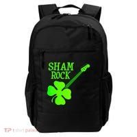 Shamrock Rocks Guitar Irish Clover Backpack thumb 0