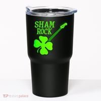 Shamrock Rocks Guitar Irish Clover Tumbler thumb 0