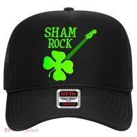 Shamrock Rocks Guitar Irish Clover Hat thumb 0