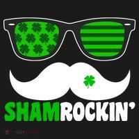 Shamrockin' Mustach Glasses Shamrock Hoodie thumb 7