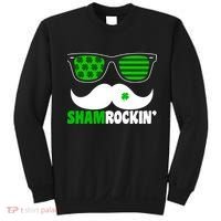 Shamrockin' Mustach Glasses Shamrock Sweatshirt thumb 0