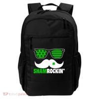 Shamrockin' Mustach Glasses Shamrock Backpack thumb 0
