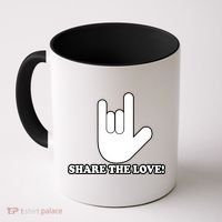 Share The Love Coffee Mug thumb 0