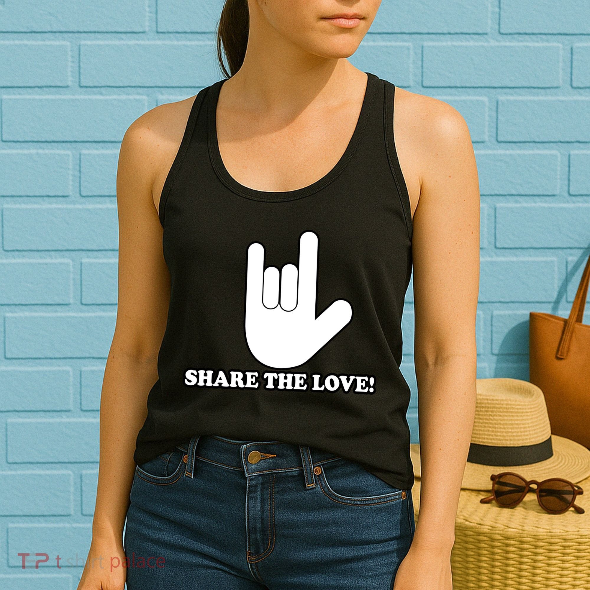 Share The Love Women's Tank Top