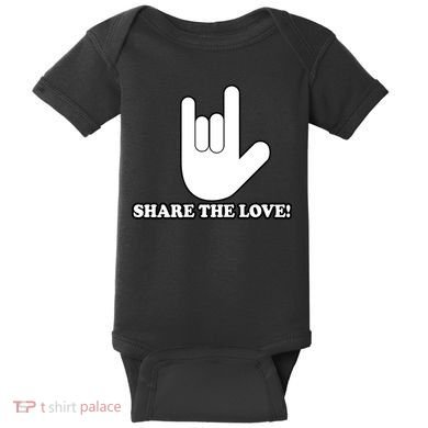Share The Love Baby Bodysuit