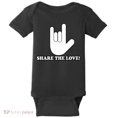 Share The Love Baby Bodysuit