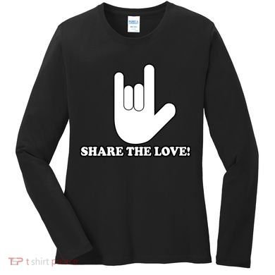 Share The Love Women's Long Sleeve Shirt