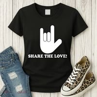 Share The Love Women's T-Shirt thumb 3