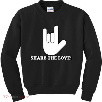 Share The Love Kids Sweatshirt