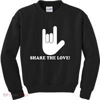 Share The Love Kids Sweatshirt thumb 0