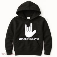 Share The Love Kids Hoodie thumb 0