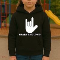 Share The Love Kids Hoodie thumb 3