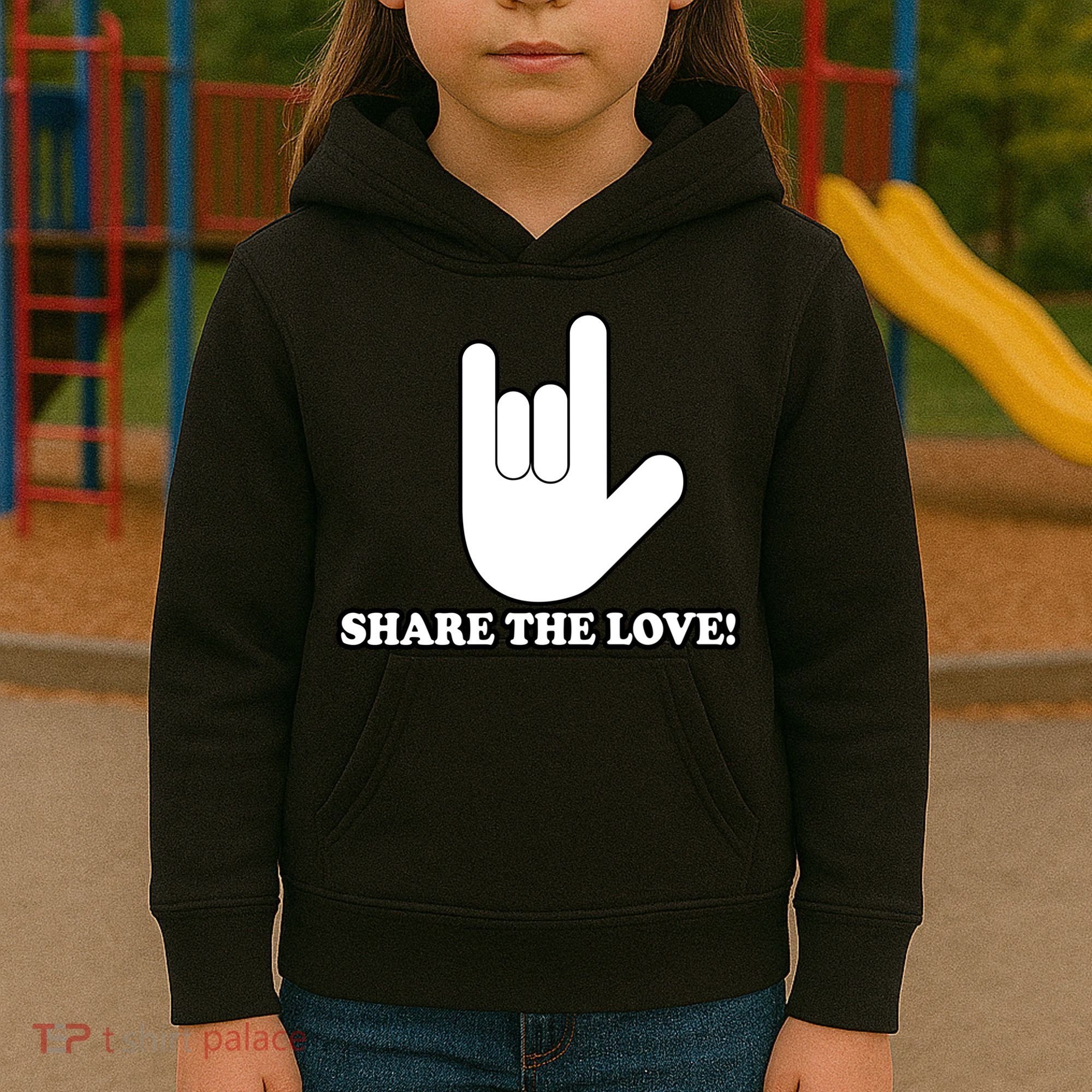 Share The Love Kids Hoodie