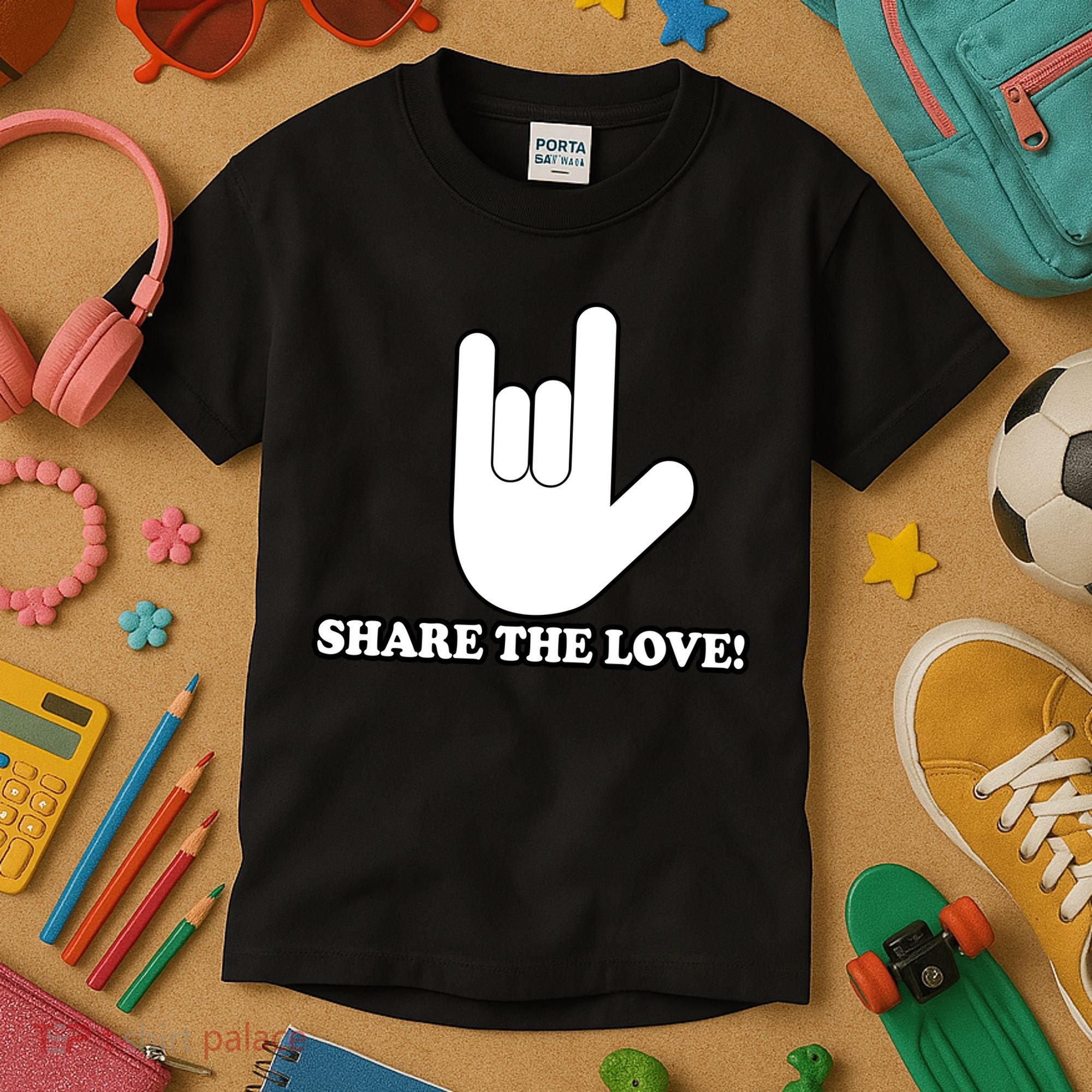 Share The Love Kids T-Shirt
