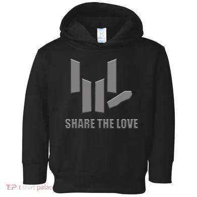 Share the Love Sign Language  Toddler Hoodie
