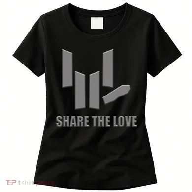 Share the Love Sign Language  Women's T-Shirt