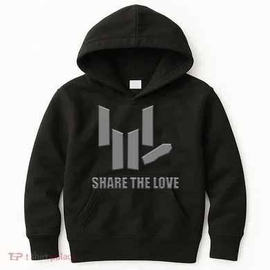Share the Love Sign Language Kids Hoodie