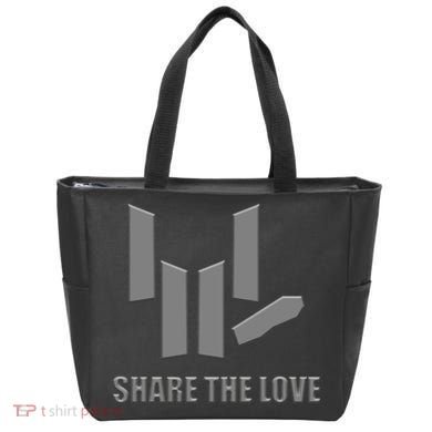Share the Love Sign Language  Tote Bag