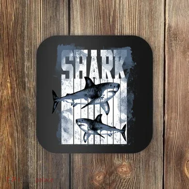 Shark Coaster