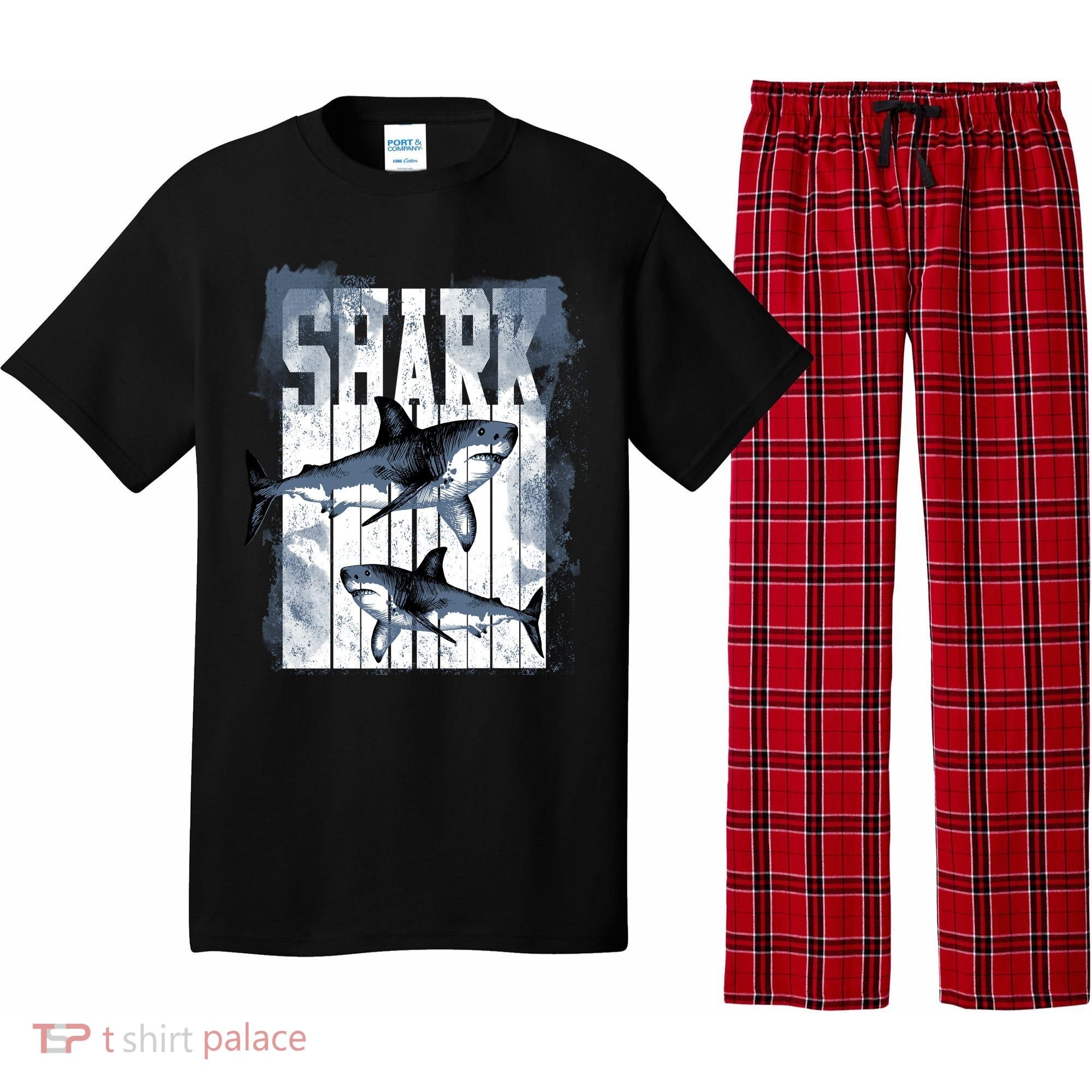 Shark Pajama Set